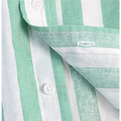 Женская рубашка в широкую полоску из хлопка РАЛЬ*Ф Л