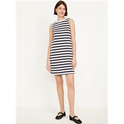 Vintage Sleeveless Mini T-Shirt Dress