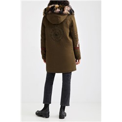 Parka militar reversible
