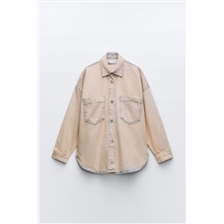 CAZADORA Z1975 DENIM SOBRETINTADO ROSA