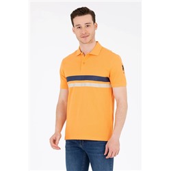 Erkek Turuncu Polo Yaka Tişört