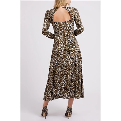 Vestido largo - Marrón