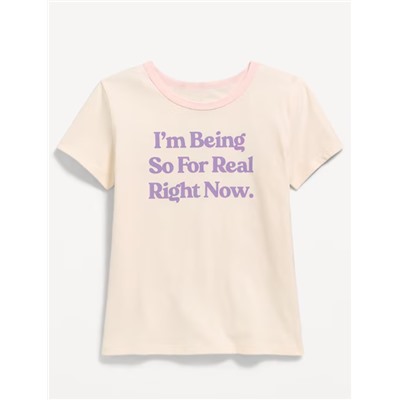 Short-Sleeve Graphic T-Shirt for Girls