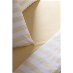 Avignon King Size %100 Pamuk Ranforce Baskılı Nevresim Takımı - Sarı
