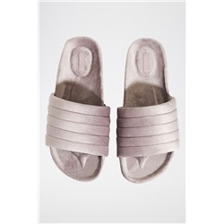 Sandalias de terciopelo Malva