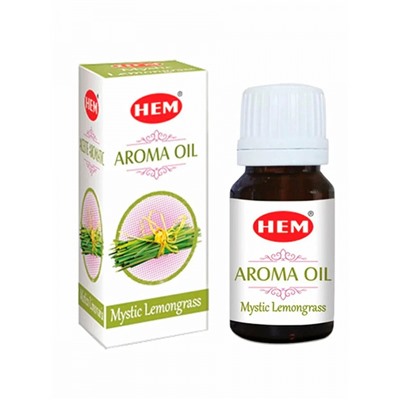 HEM  Aroma Oil Mystic Lemongrass  Ароматическое масло Лемонграсс 10мл