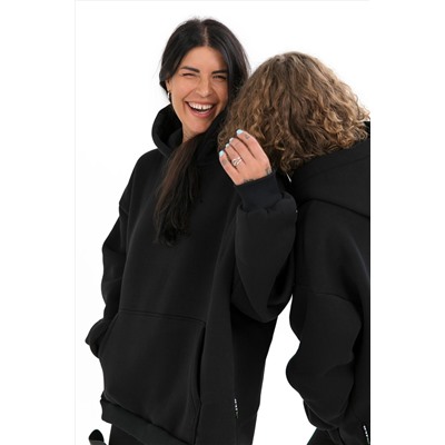 Толстовка Hoodievs woman-black НАТАЛИ #875397