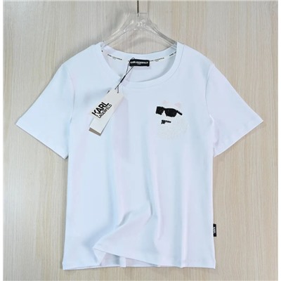 Хлопковая футболка КАР*Л 😎