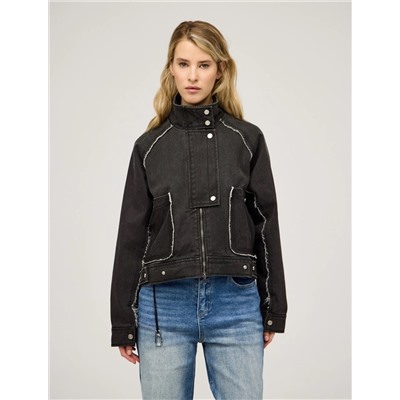 Серая Куртка "Гранж"