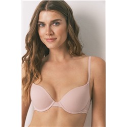 Sujetador push up GORGEOUS algodón rosa