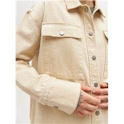 Oversize рубашка SUSTINERI из неокрашенного денима
