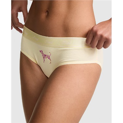 PINK Logo Cotton Hiphugger Panty