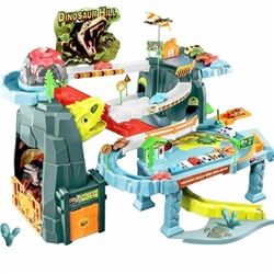 Трек для машинок Вулкан динозавров, Hongqi, 195792