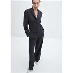 Body americana entallada traje lana