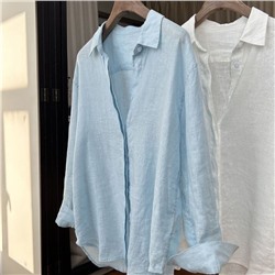 Женская льняная рубашка