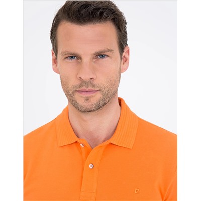 Turuncu Slim Fit Basic Tişört