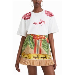 Camiseta bordada Stella Jean