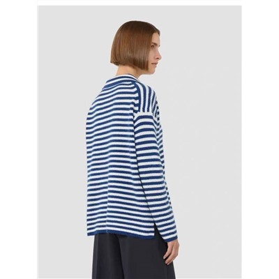 Свитер с V-образным вырезом и отложным воротником Макс Мар*а