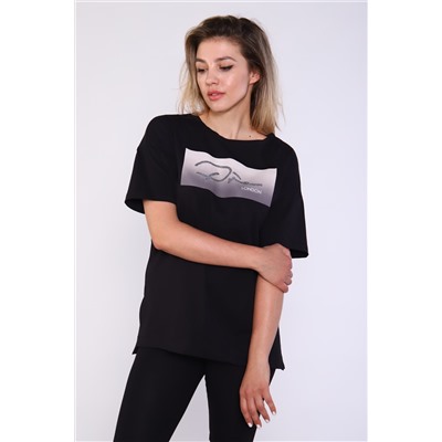 Костюм женский с велосипедками и футболкой 246а