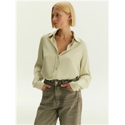 Рубашка с воротником-галстуком из смесовой вискозы, B3241/silk