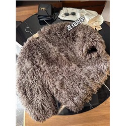 Женская короткая шуба из искусственного мягкого меха, свободный крой  ZAR*A