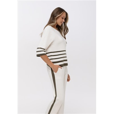 S25-00CC0819 Джемпер с рукавом 3/4