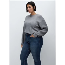 Jeans skinny tiro alto