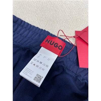 Мужские штаны джоггеры с логотипом-принтом  БОС*С