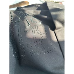 Женская толстовка со стразами