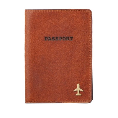 Most Wanted USA Leather Passport Holder