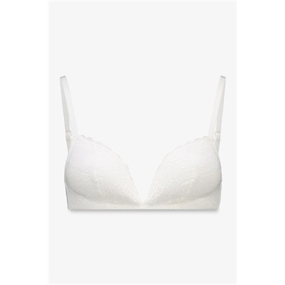 Sujetador triangular CHARMING encaje blanco