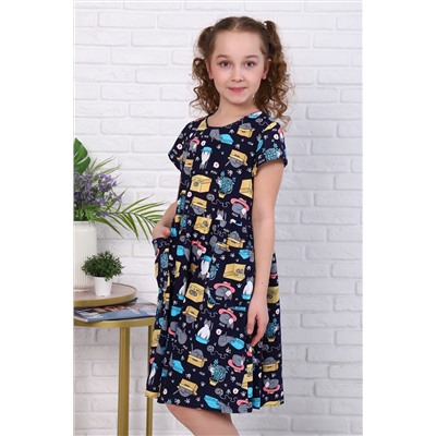 Платье Кавардак короткий рукав НАТАЛИ #926198