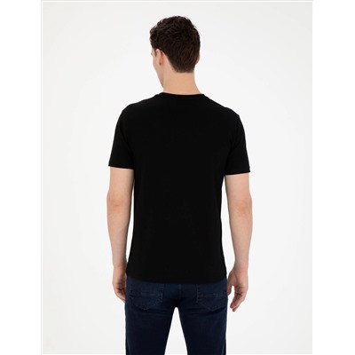 Siyah Slim Fit Tişört