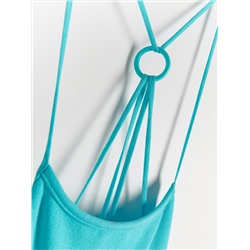 Kleid mit hohem Viskoseanteil