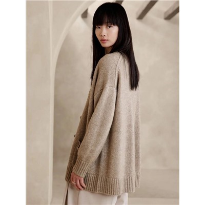 Женский шерстяной кардиган Banan*a Republi*c Экспорт