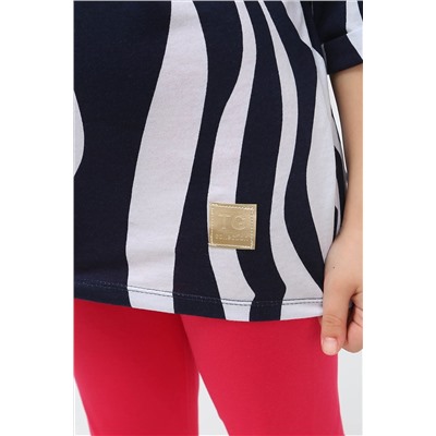 Костюм с брюками Зебра футболка+лосины арт. ФЛ-1 НАТАЛИ #905758