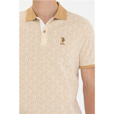 Erkek Camel Polo Yaka Tişört