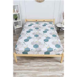 Простыня поплин Соты