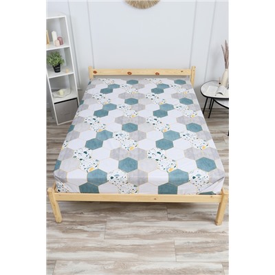 Простыня поплин Соты