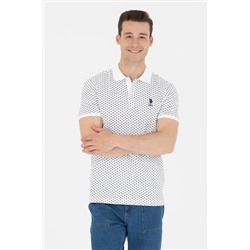 Erkek Beyaz Polo Yaka Tişört