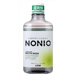 LION Ополаскиватель для полости рта  антибактериальный NONIO cо вкусом мяты и цитруса 600 мл