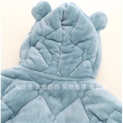 Утепленная флисовая пижама