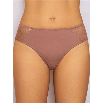 Трусы 420 Triumph кофейно-розовый слип Albina L