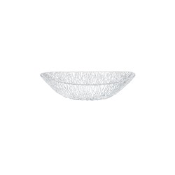 Granville Oval Kase - Şeffaf - 20x13 cm