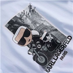 Футболка Karl Lagerfeld 😎   Унисекс модель   Материал: хоопок