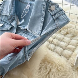 Красивое джинсовое платье