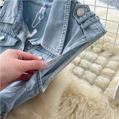 Красивое джинсовое платье