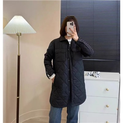 Элегантное двубортное шерстяное пальто