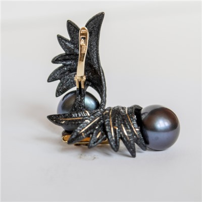 Серьги серебро 52882Y2B