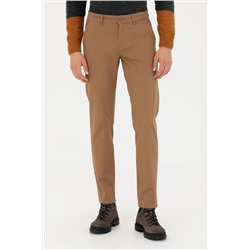 Erkek Camel Kanvas Pantolon